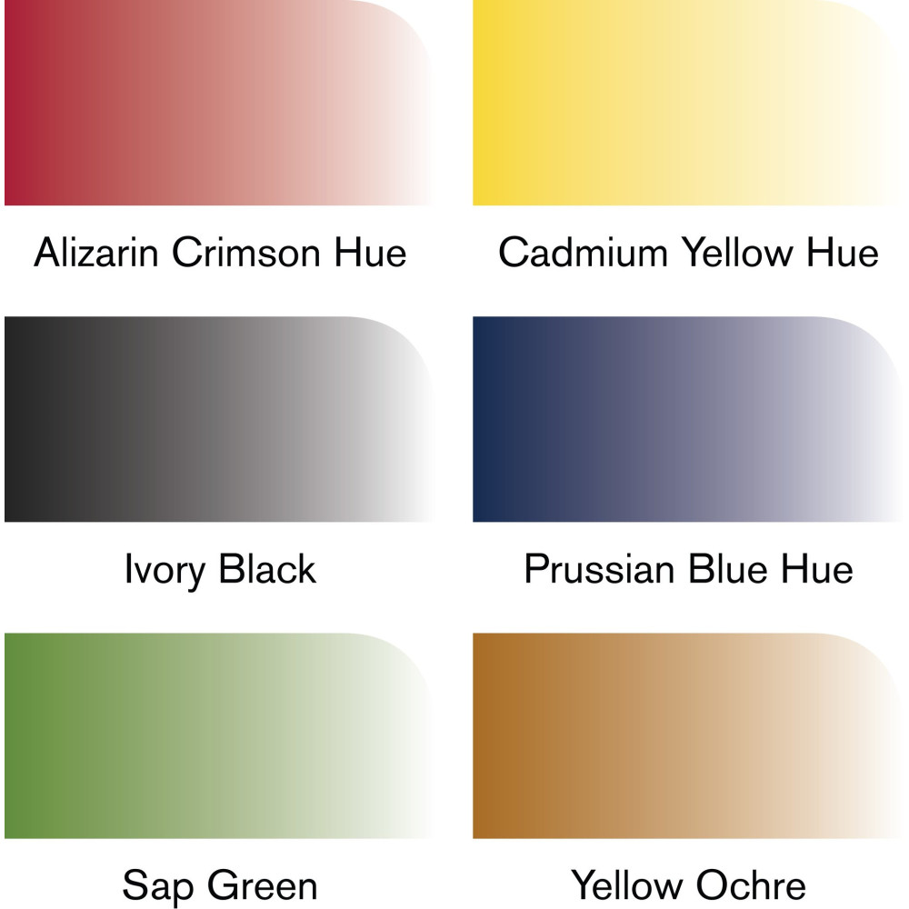 Zestaw Promarker Watercolor - Winsor & Newton - Basic, 6 szt.