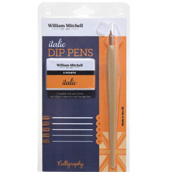 Zestaw do kaligrafii - William Mitchell - Italic Dip Pens
