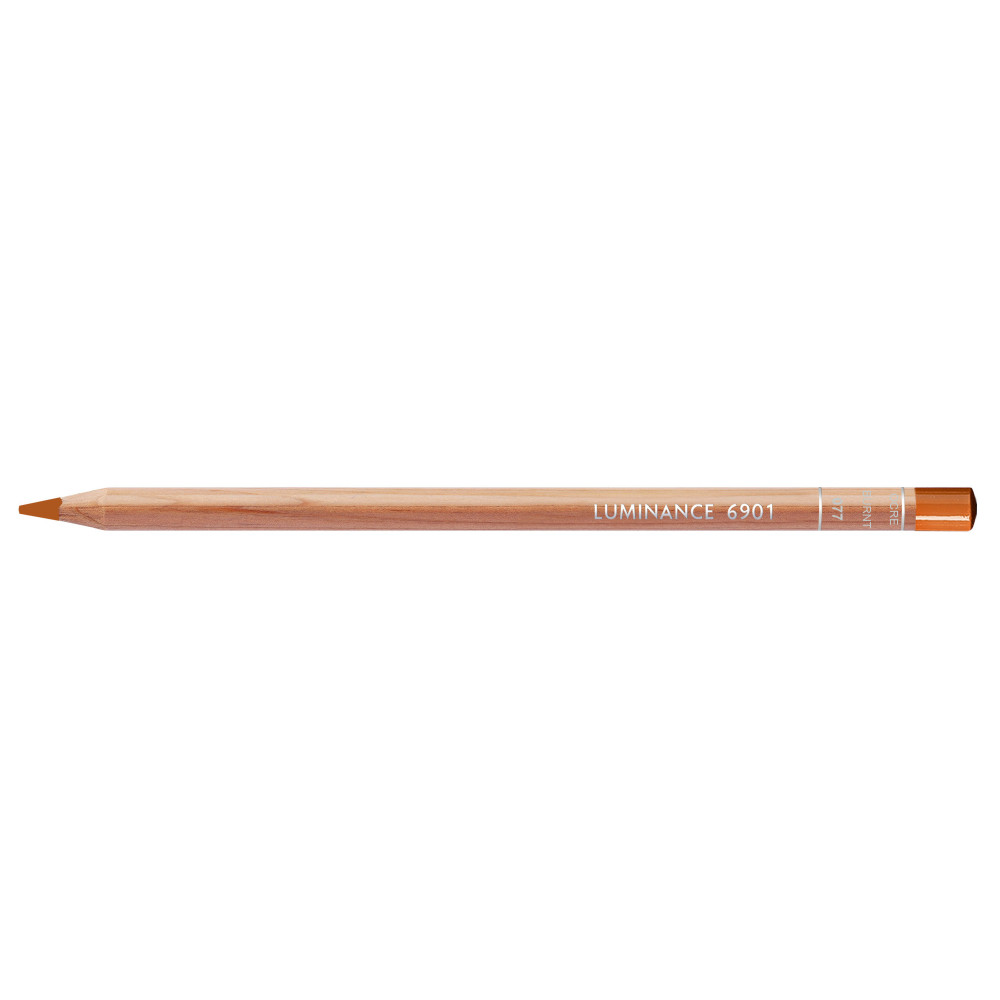 Kredka Luminance - Caran d'Ache - 077, Burnt Ochre