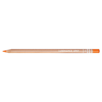 Kredka Luminance - Caran d'Ache - 533, Dark Cadmium Orange