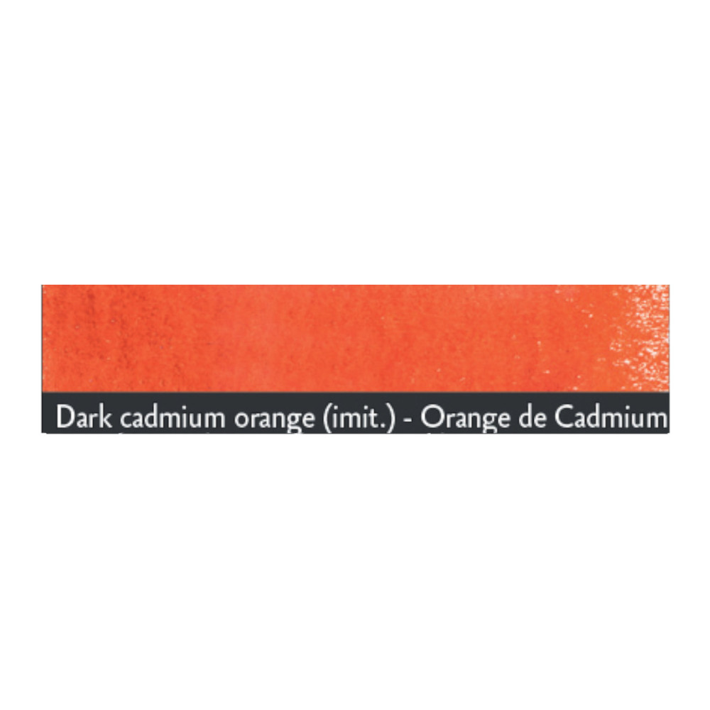 Luminance pencil - Caran d'Ache - 533, Dark Cadmium Orange