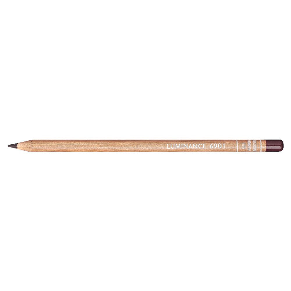 Luminance pencil - Caran d'Ache - 575, Carmine Lake