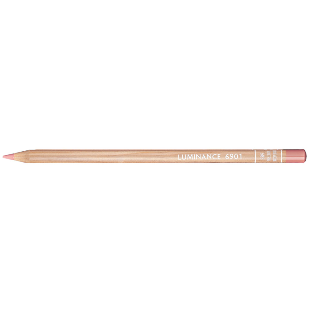 Kredka Luminance - Caran d'Ache - 583, Violet Pink
