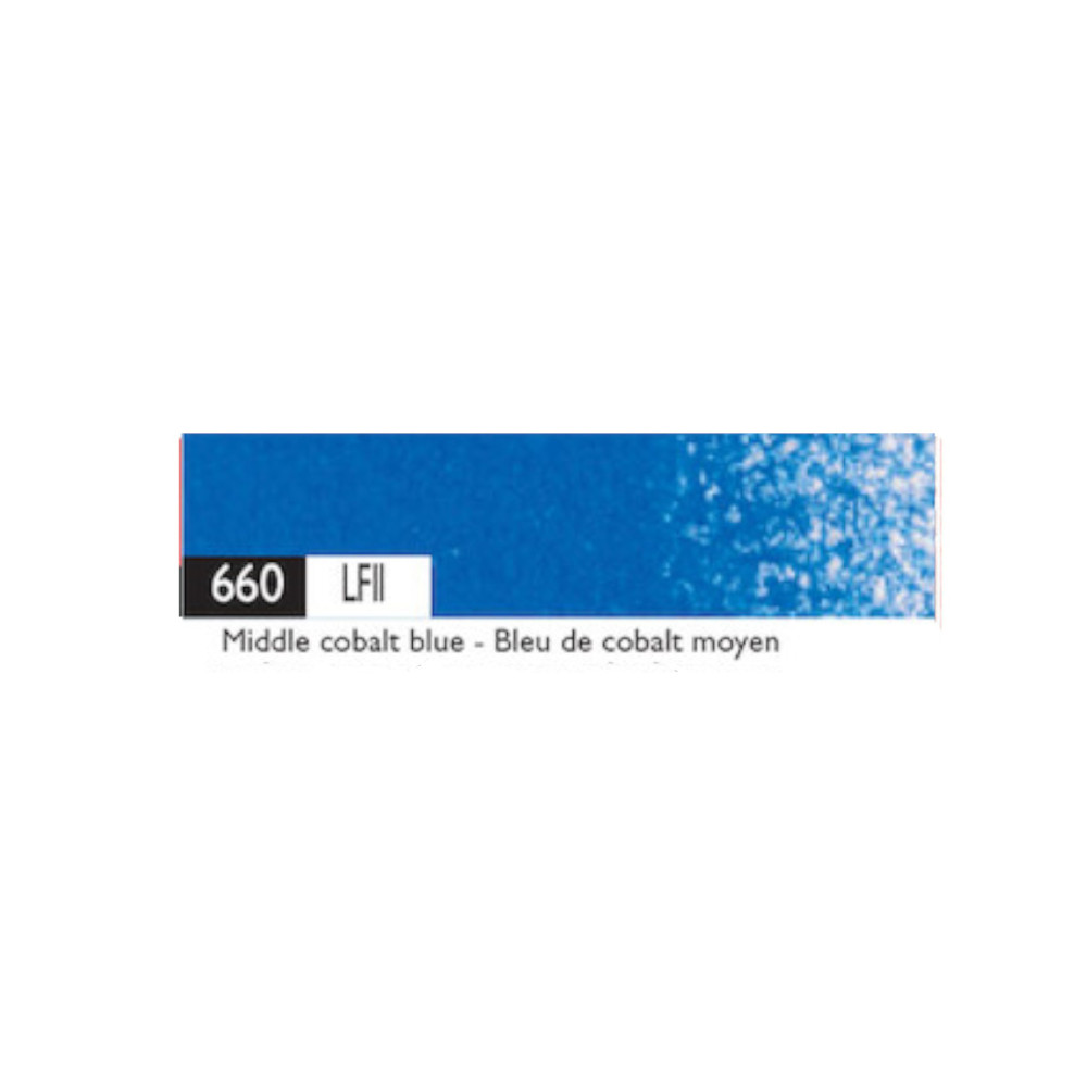 Luminance pencil - Caran d'Ache - 660, Middle Cobalt Blue