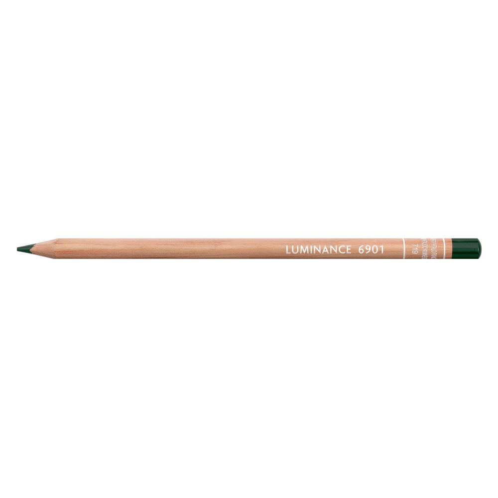 Kredka Luminance - Caran d'Ache - 719, Dark Phthalocyan Green