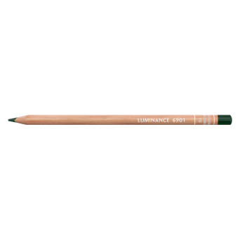 Kredka Luminance - Caran d'Ache - 719, Dark Phthalocyan Green
