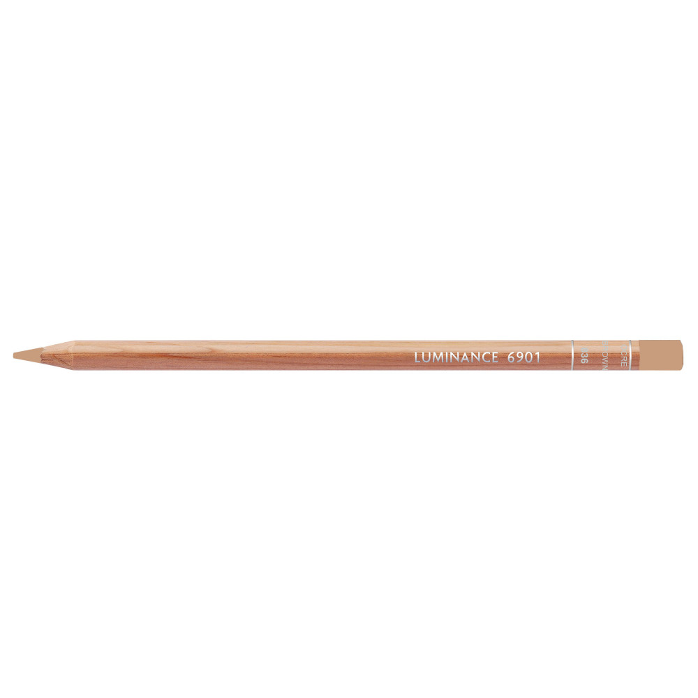 Luminance pencil - Caran d'Ache - 836, Brown Ochre 50%