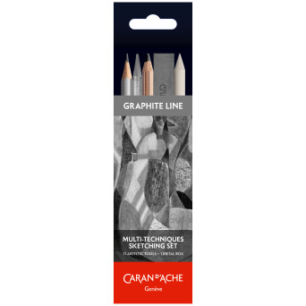 Zestaw do szkicowania Multi-Tech Graphite Line - Caran d'Ache - 11 szt.