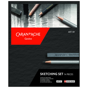Zestaw do szkicowania Artist Sketching Set - Caran d'Ache - 14 szt.