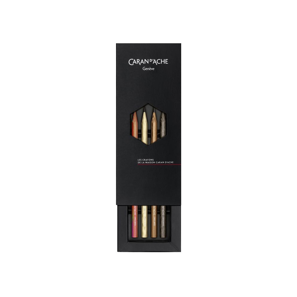 Zestaw pachnących ołówków Les Crayons de la Maison 7 - Caran d'Ache - 4 szt.