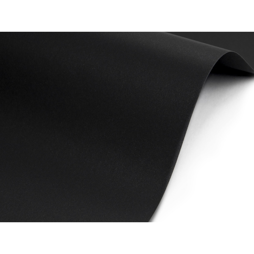 Papier Sirio Color 210g - Black czarny A4