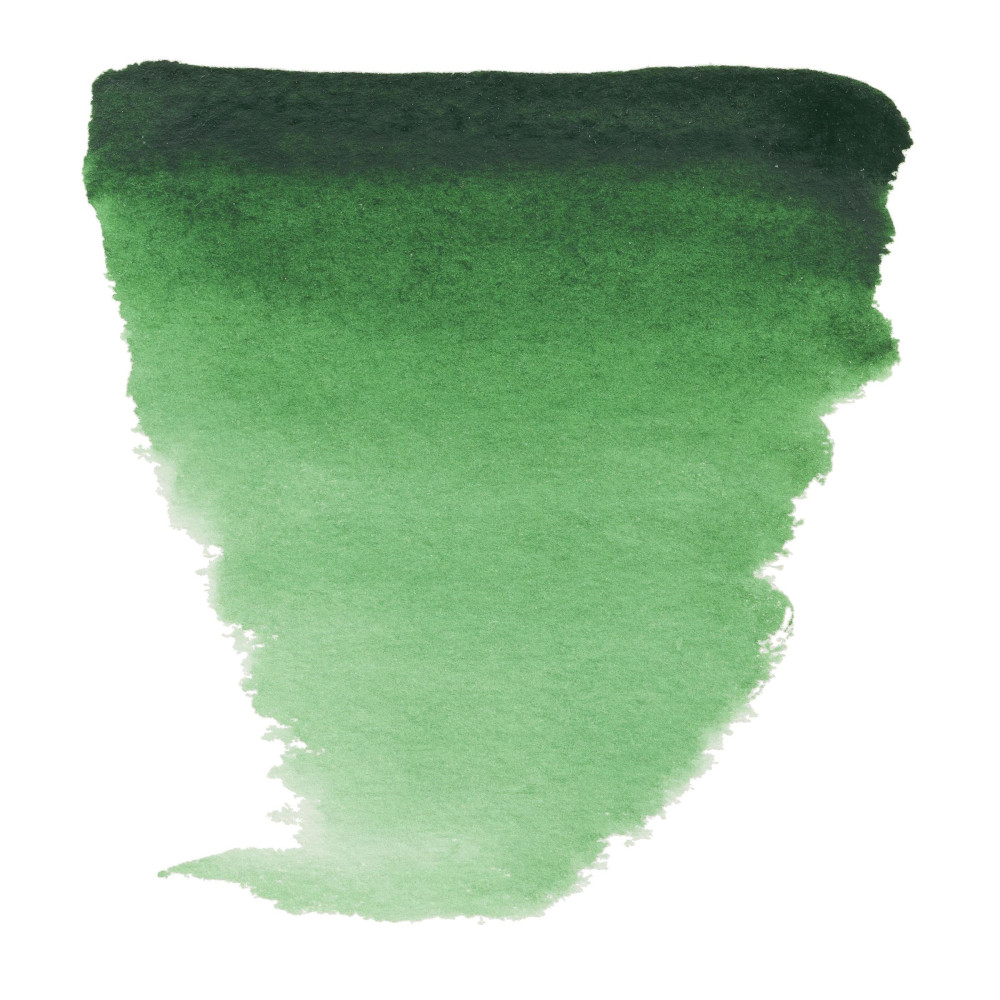 Watercolor pan paint - Van Gogh - 645 Hooker Green Deep