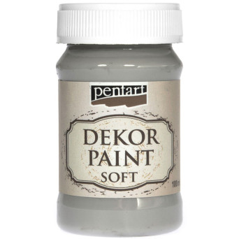 Farba kredowa - Pentart - szara, 100 ml