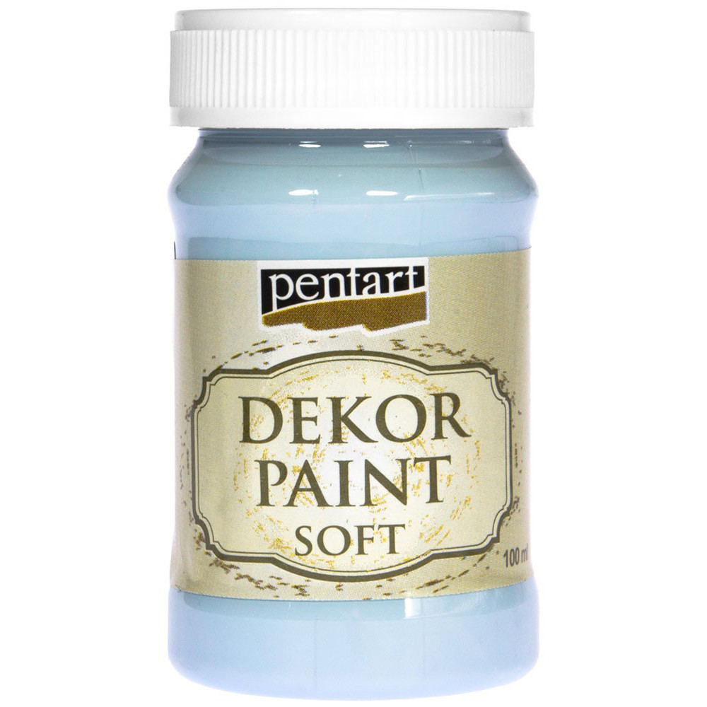 Chalk paint - Pentart - ice-blue, 100 ml