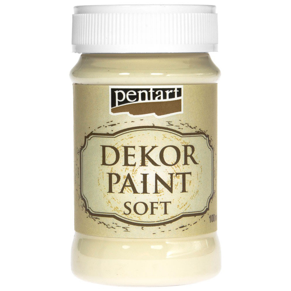 Chalk paint - Pentart - ivory, 100 ml