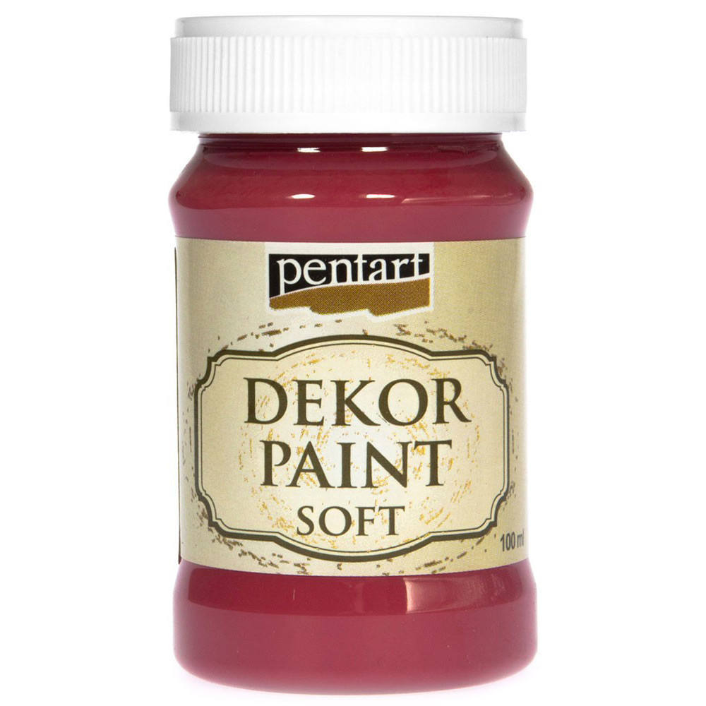 Farba kredowa - Pentart - kardynalska czerwień, 100 ml