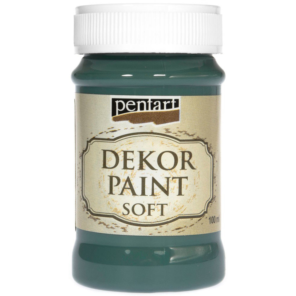Farba kredowa - Pentart - intensywna zieleń, 100 ml