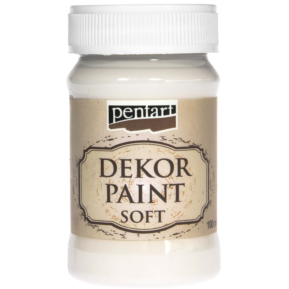 Farba kredowa - Pentart - biały krem, 100 ml