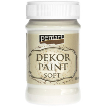 Chalk paint - Pentart - white, 100 ml
