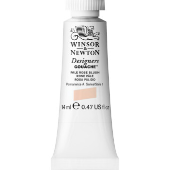 Farba gwasz Designers Gouache - Winsor & Newton - Pale Rose Blush, 14 ml