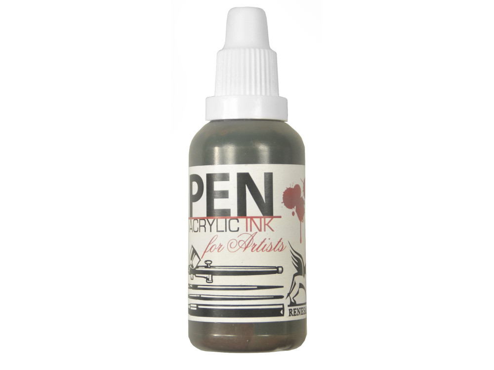 Pen acrilic ink - Renesans - acid green, 35 ml