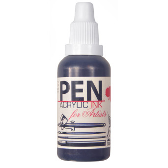 Tusz akrylowy - Renesans - granat marynarski, 35 ml