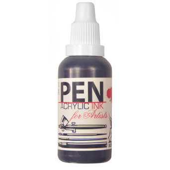 Tusz akrylowy - Renesans - fioletowy, 35 ml