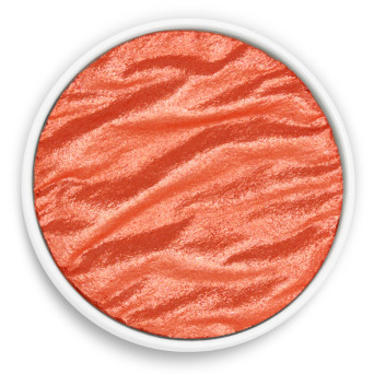 Farba akwarelowa perłowa - Coliro Pearl Colors - Vibrant Orange