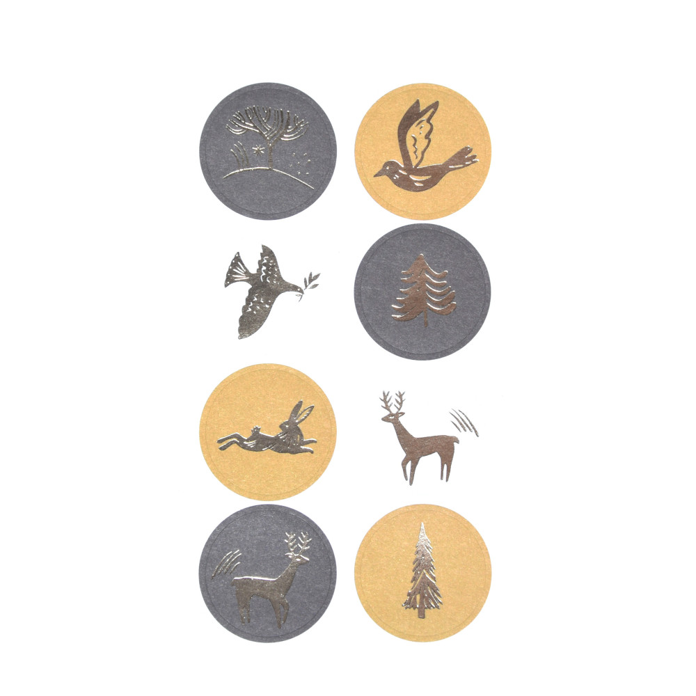 Christmas stickers - Paper Poetry - Nostalgic Christmas, 76 pcs.