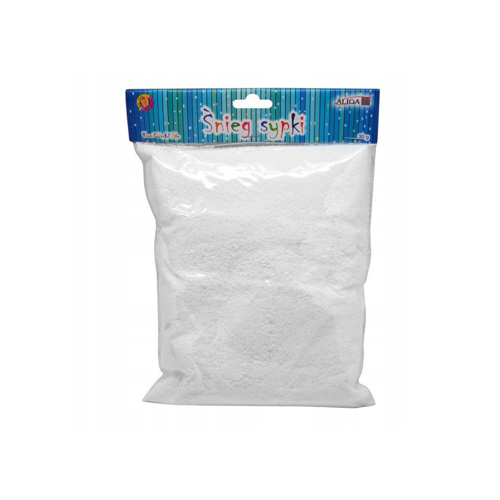 Sztuczny śnieg sypki, ozdobny - 30 g