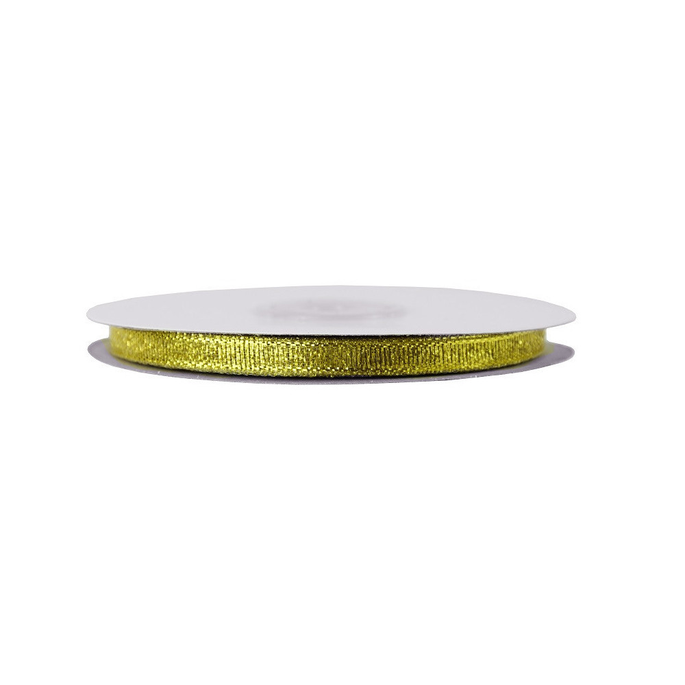 Glitter Ribbon 6 mm 32 m Gold