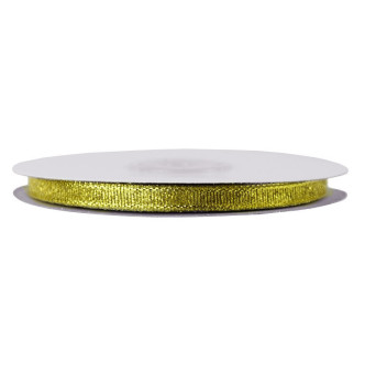 Glitter Ribbon 6 mm 32 m Gold