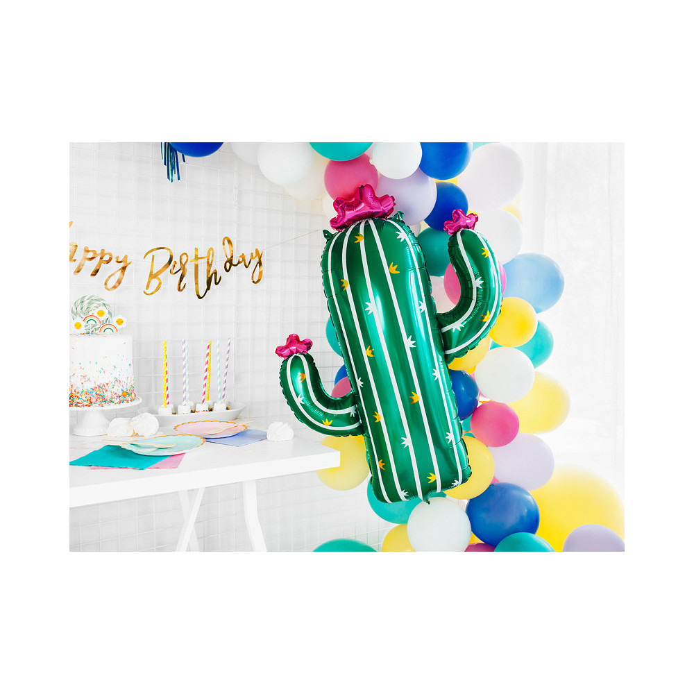 Happy Birthday banner - gold