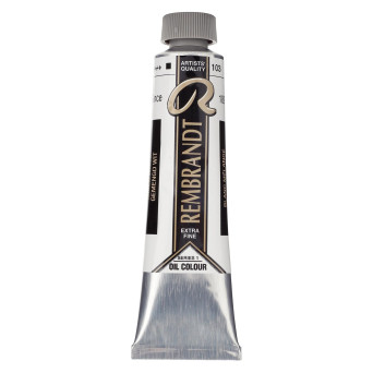 Oil paint in tube - Rembrandt - Mixed White, 40 ml