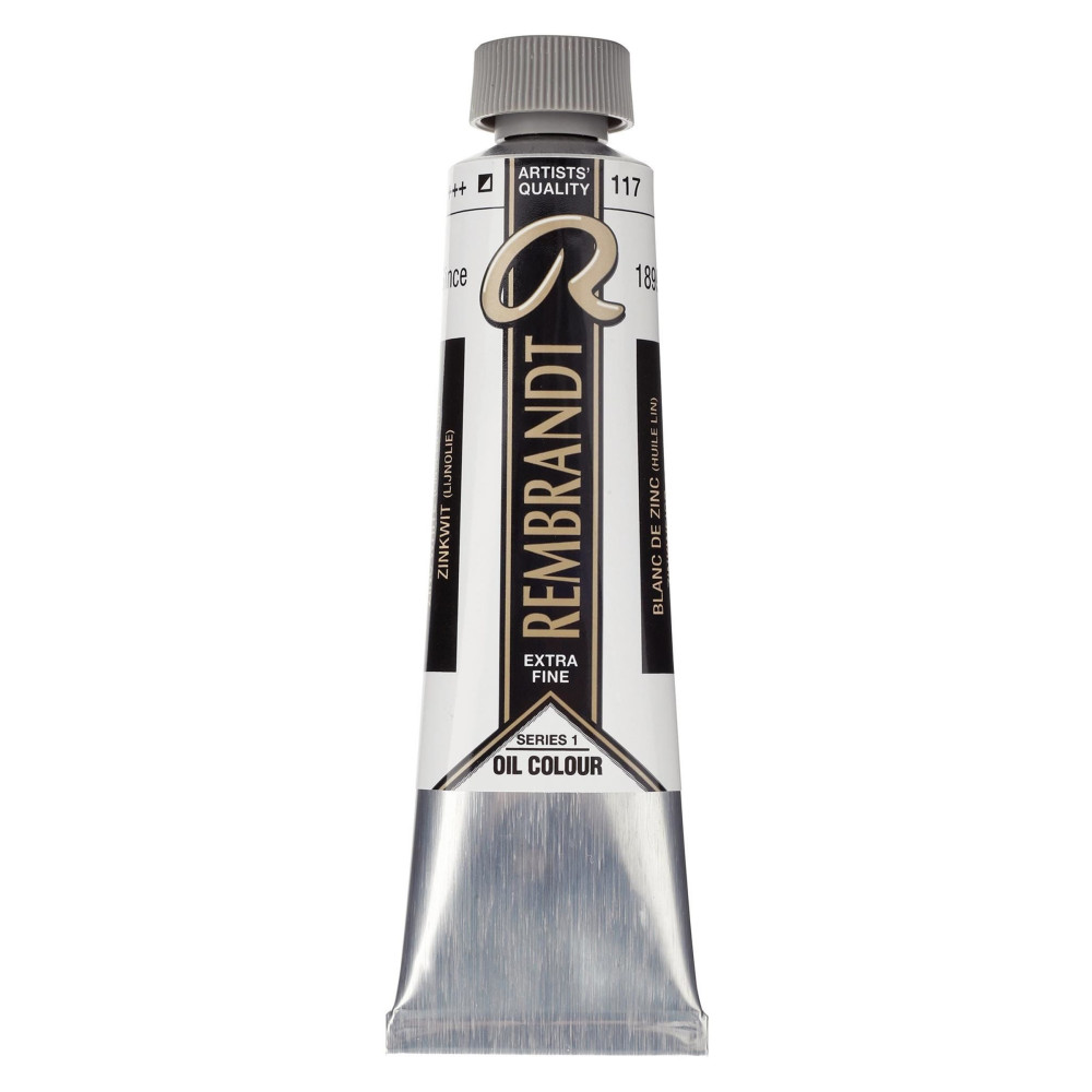 Farba olejna - Rembrandt - Zinc White 2, 40 ml