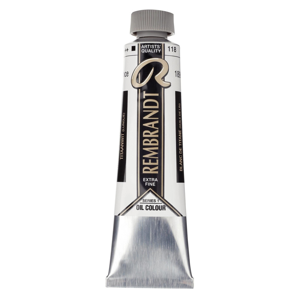Oil paint in tube - Rembrandt - Titanium White 2, 40 ml