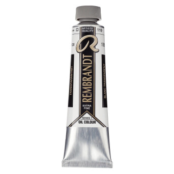 Farba olejna - Rembrandt - Transparent White, 40 ml