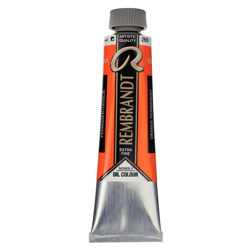 Oil paint in tube - Rembrandt - Permanent Orange, 40 ml