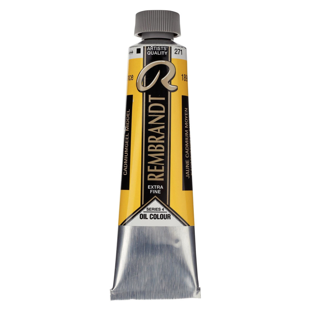 Oil paint in tube - Rembrandt - Cadmium Yellow Medium, 40 ml