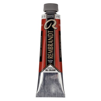Oil paint in tube - Rembrandt - Transparent Oxide Orange, 40 ml
