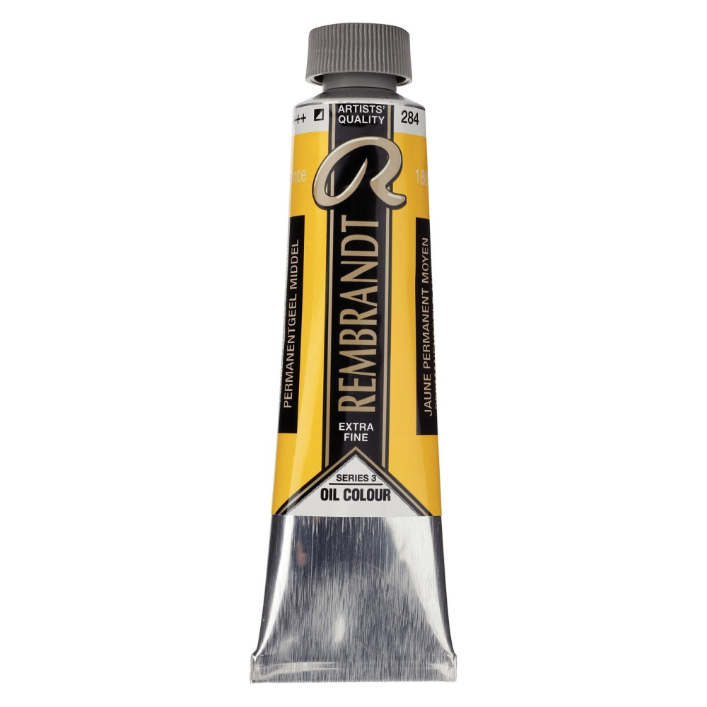 Oil paint in tube - Rembrandt - Permanent Yellow Medium, 40 ml