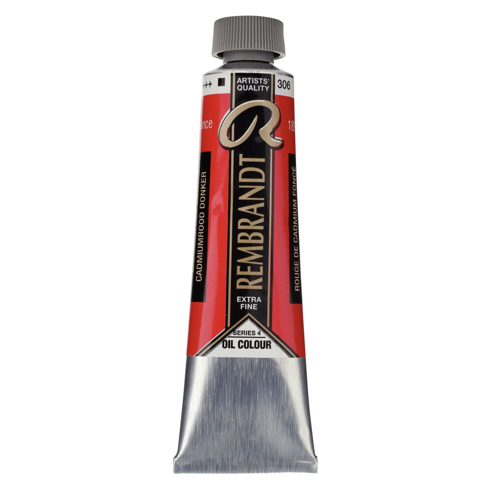 Farba olejna - Rembrandt - Cadmium Red Deep, 40 ml