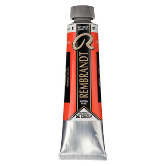 Farba olejna - Rembrandt - Vermillion, 40 ml