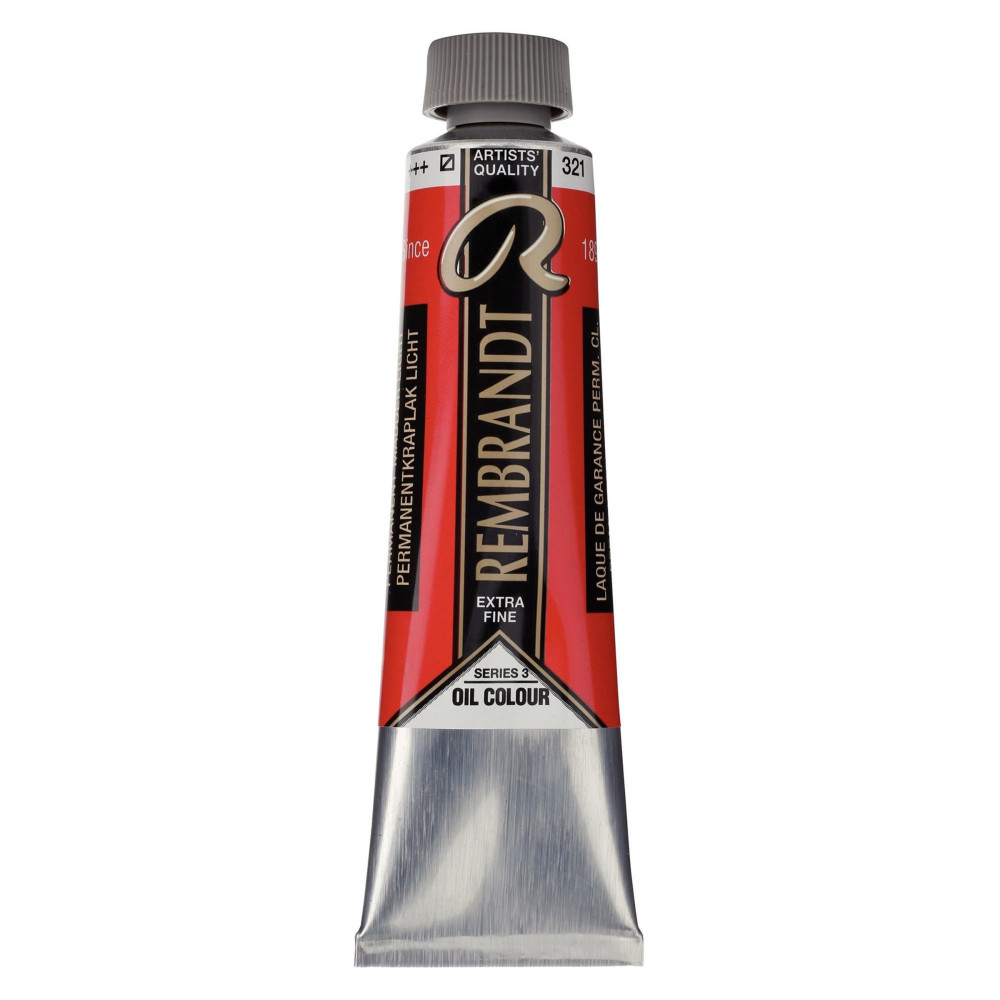 Farba olejna - Rembrandt - Permanent Madder Light, 40 ml