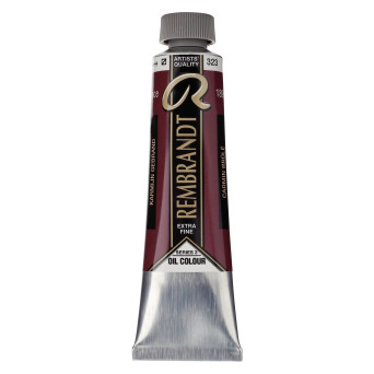 Oil paint in tube - Rembrandt - Burnt Carmine, 40 ml