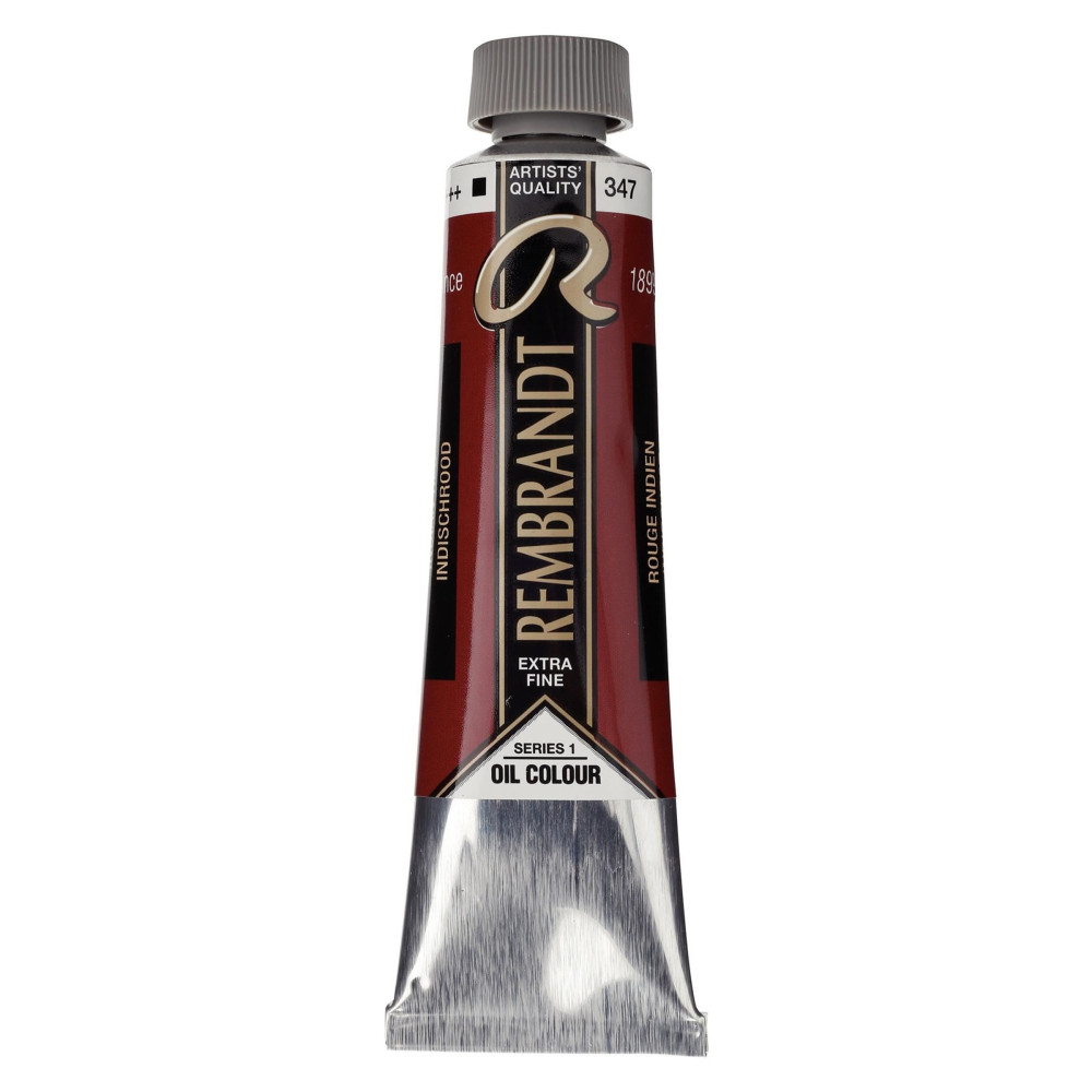 Oil paint in tube - Rembrandt - Indian Red, 40 ml