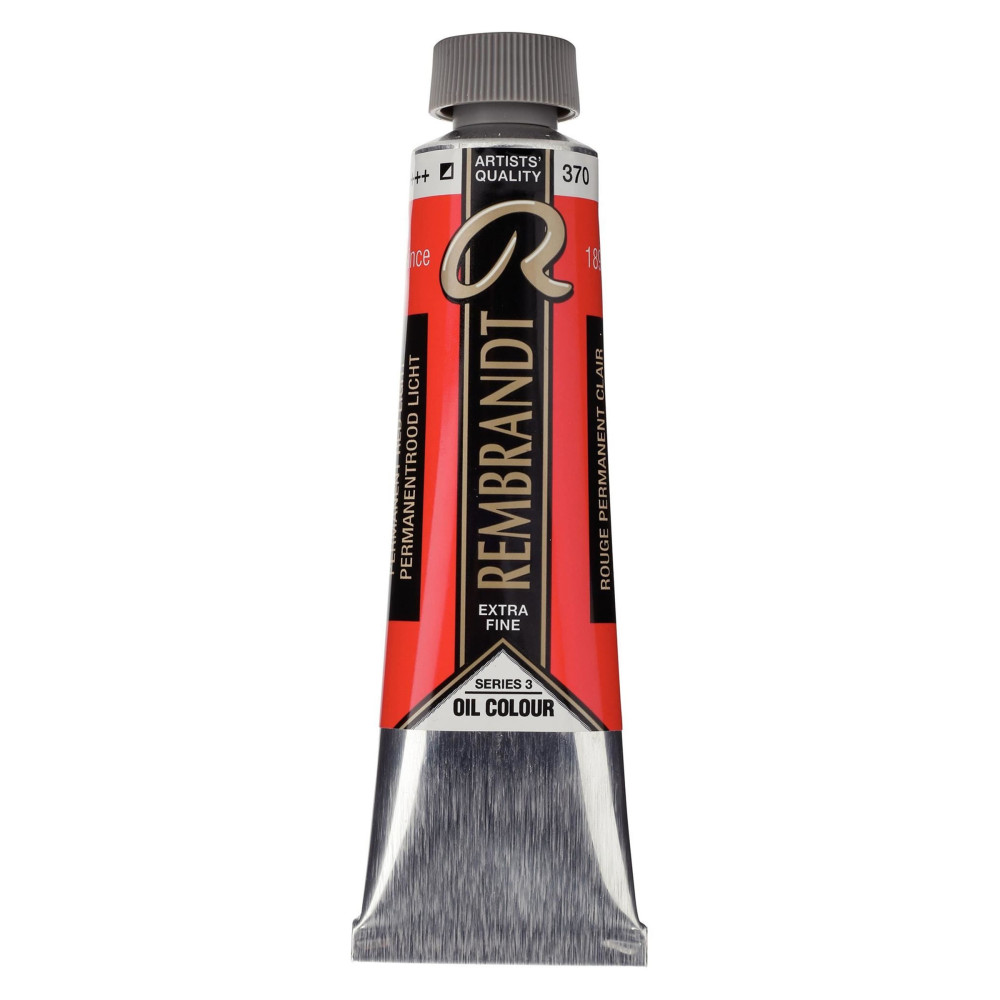 Farba olejna - Rembrandt - Permanent Red Light, 40 ml