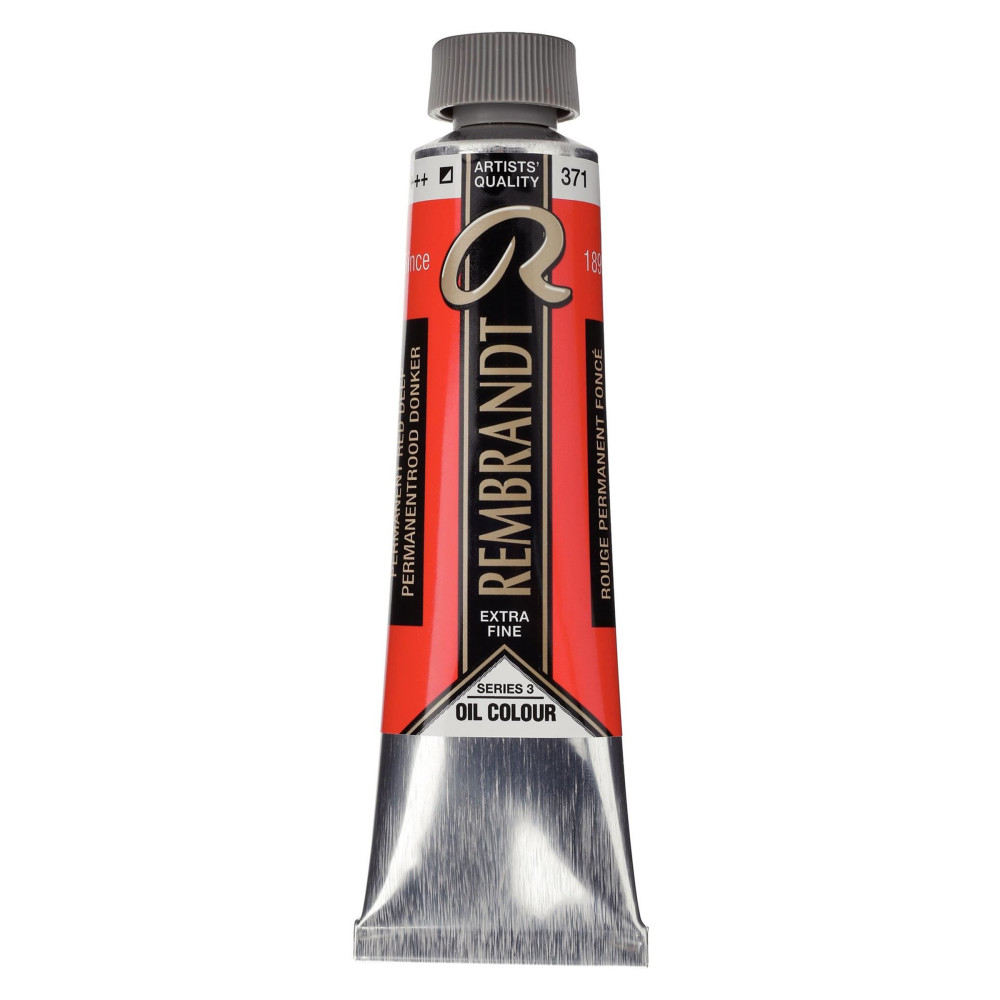 Farba olejna - Rembrandt - Permanent Red Deep, 40 ml