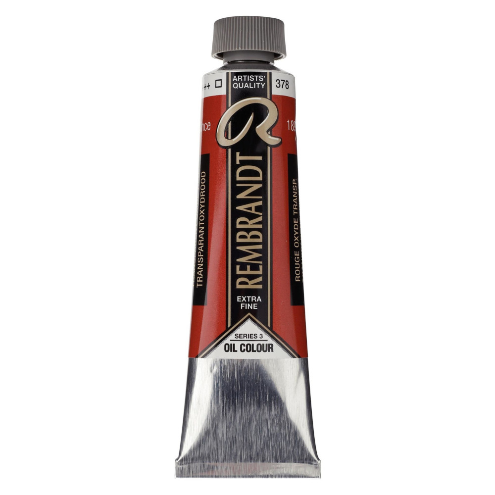 Farba olejna - Rembrandt - Transparent Oxide Red, 40 ml