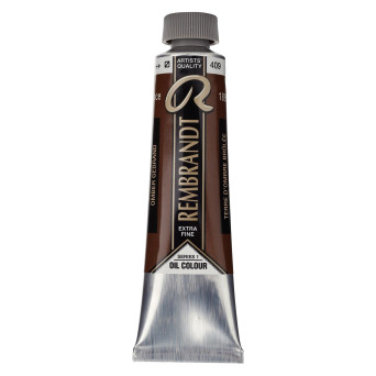Farba olejna - Rembrandt - Burnt Umber, 40 ml